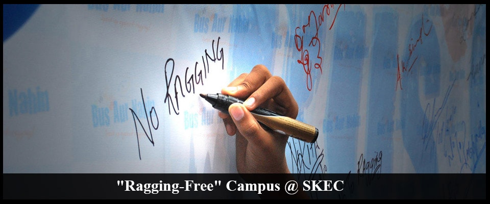 Ragging Free Campus @ SKEC